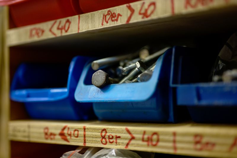 Garage Storage Racks Installation detail