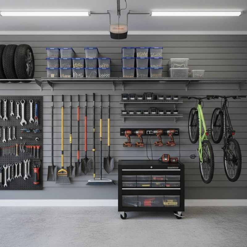 Garage Storage Racks Installation