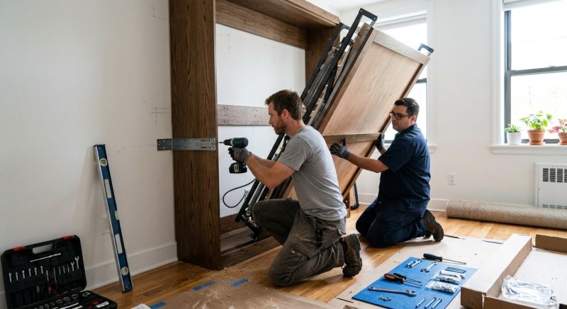 Mudroom Carpentry Installation in Durham, NC