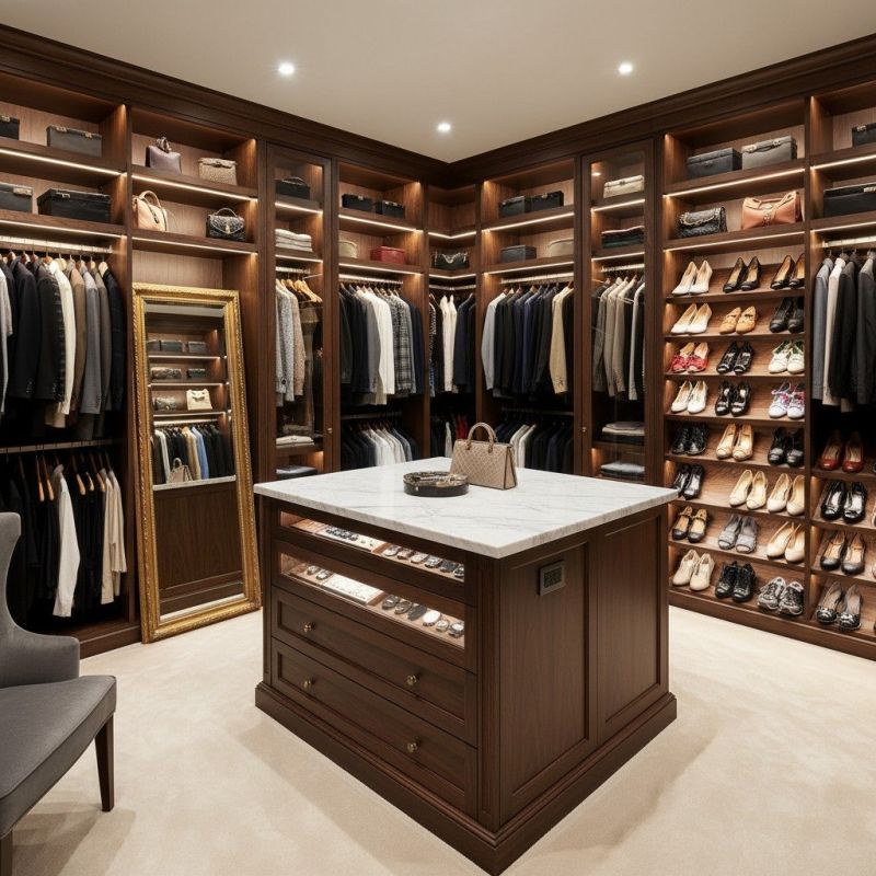 Walk In Closet Installation in Alexandria, VA