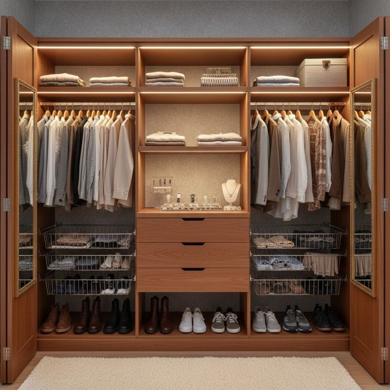 Walk In Closet Remodeling in Greensboro, NC